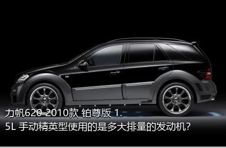 力帆620 2010款 铂尊版 1.5L 手动精英型使用的是多大排量的发动机？