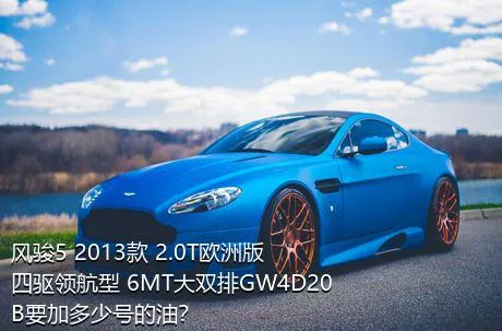 风骏5 2013款 2.0T欧洲版 四驱领航型 6MT大双排GW4D20B要加多少号的油？