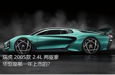 瑞虎 2005款 2.4L 两驱豪华型是哪一年上市的？