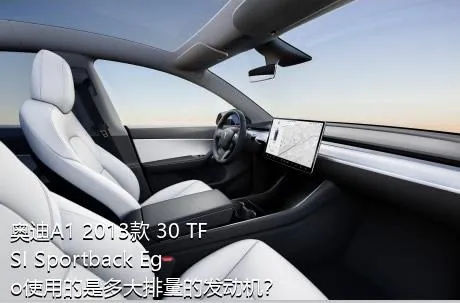 奥迪A1 2013款 30 TFSI Sportback Ego使用的是多大排量的发动机？