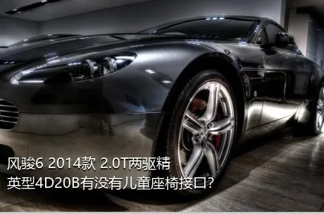 风骏6 2014款 2.0T两驱精英型4D20B有没有儿童座椅接口？