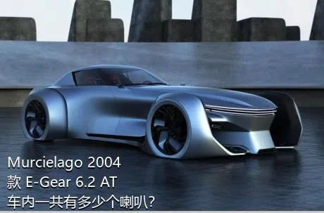 Murcielago 2004款 E-Gear 6.2 AT车内一共有多少个喇叭？