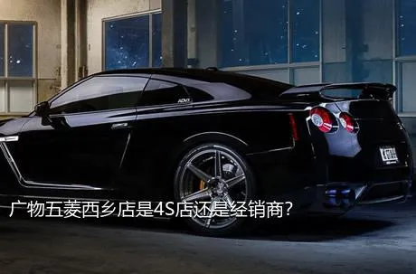 广物五菱西乡店是4S店还是经销商？