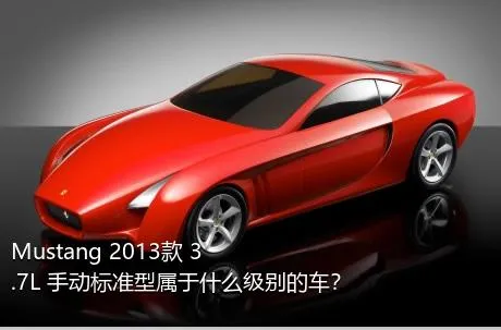 Mustang 2013款 3.7L 手动标准型属于什么级别的车？