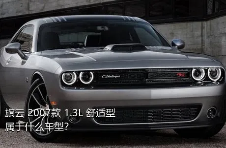 旗云 2007款 1.3L 舒适型属于什么车型？