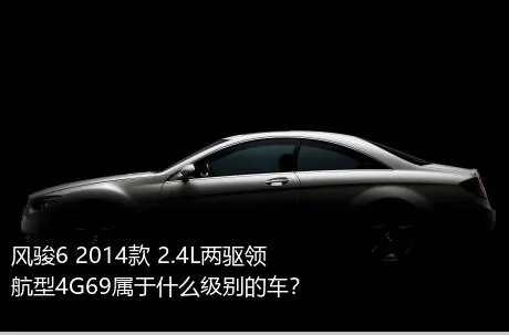 风骏6 2014款 2.4L两驱领航型4G69属于什么级别的车？
