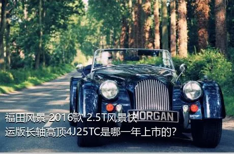 福田风景 2016款 2.5T风景快运版长轴高顶4J25TC是哪一年上市的？