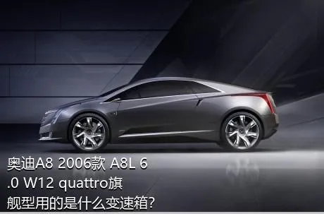 奥迪A8 2006款 A8L 6.0 W12 quattro旗舰型用的是什么变速箱？