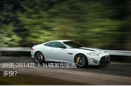 欧诺 2014款 1.3L精英型能跑多快？