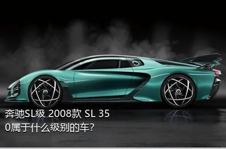 奔驰SL级 2008款 SL 350属于什么级别的车？