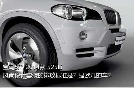 宝马5系 2014款 525Li 风尚设计套装的排放标准是？是欧几的车？