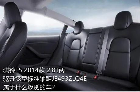 骐铃T5 2014款 2.8T两驱升级型标准轴距JE493ZLQ4E属于什么级别的车？