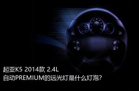 起亚K5 2014款 2.4L 自动PREMIUM的远光灯是什么灯泡？