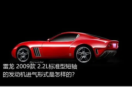 雷龙 2009款 2.2L标准型短轴的发动机进气形式是怎样的？