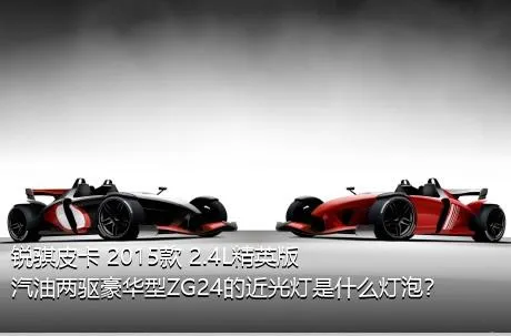锐骐皮卡 2015款 2.4L精英版汽油两驱豪华型ZG24的近光灯是什么灯泡？