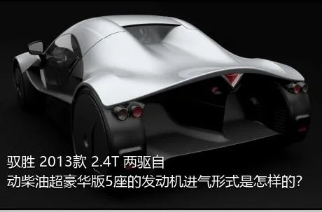 驭胜 2013款 2.4T 两驱自动柴油超豪华版5座的发动机进气形式是怎样的？