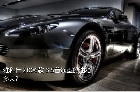 雅科仕 2006款 3.5普通型的油箱多大？