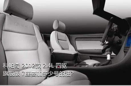 科帕奇 2012款 2.4L 四驱旗舰版 7座要加多少号的油？