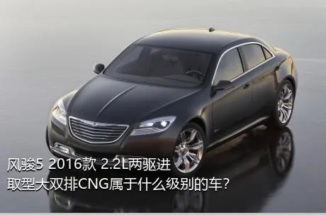 风骏5 2016款 2.2L两驱进取型大双排CNG属于什么级别的车？