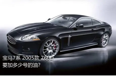 宝马7系 2005款 760Li要加多少号的油？