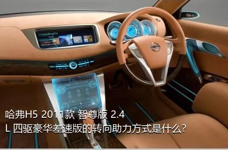 哈弗H5 2011款 智尊版 2.4L 四驱豪华差速版的转向助力方式是什么？