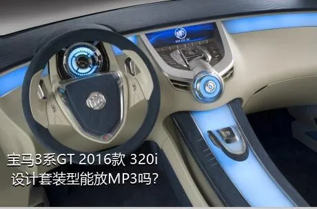 宝马3系GT 2016款 320i 设计套装型能放MP3吗？