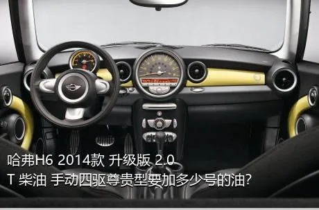 哈弗H6 2014款 升级版 2.0T 柴油 手动四驱尊贵型要加多少号的油？