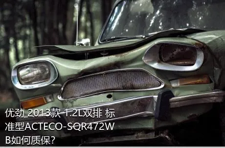 优劲 2013款 1.2L双排 标准型ACTECO-SQR472WB如何质保？