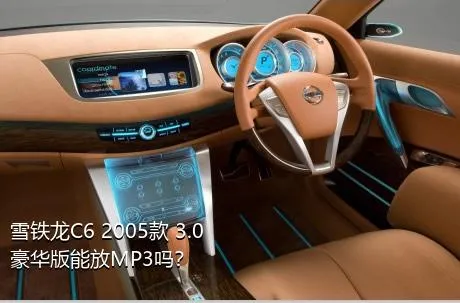 雪铁龙C6 2005款 3.0 豪华版能放MP3吗？