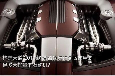 林荫大道 2011款 博鳌论坛纪念版使用的是多大排量的发动机？