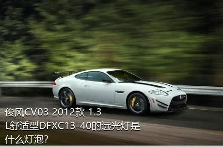 俊风CV03 2012款 1.3L舒适型DFXC13-40的远光灯是什么灯泡？