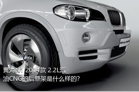 黄海N1 2014款 2.2L汽油CNG的后悬架是什么样的？