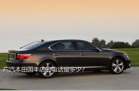 广汽本田国丰店的电话是多少？