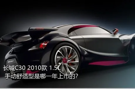 长城C30 2010款 1.5L 手动舒适型是哪一年上市的？