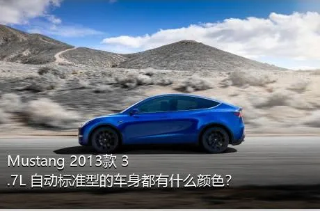 Mustang 2013款 3.7L 自动标准型的车身都有什么颜色？