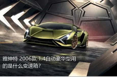 雅绅特 2006款 1.4自动豪华型用的是什么变速箱？