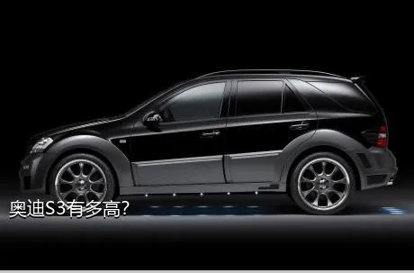 奥迪S3有多高？