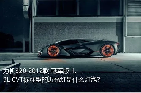力帆320 2012款 冠军版 1.3L CVT标准型的近光灯是什么灯泡？