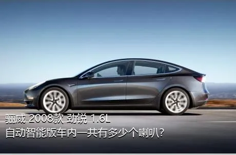 骊威 2008款 劲锐 1.6L 自动智能版车内一共有多少个喇叭？