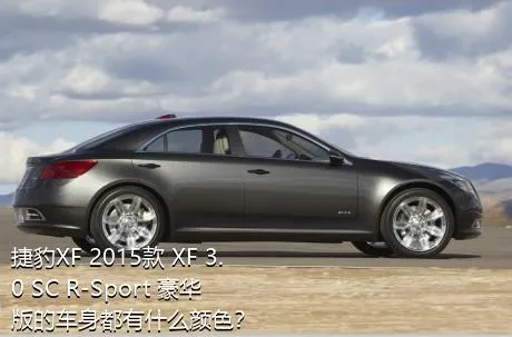 捷豹XF 2015款 XF 3.0 SC R-Sport 豪华版的车身都有什么颜色？