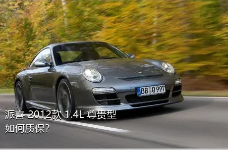 派喜 2012款 1.4L 尊贵型如何质保？