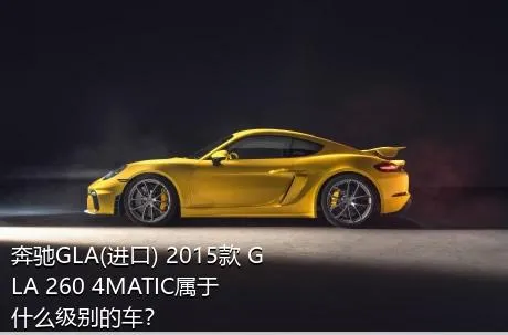 奔驰GLA(进口) 2015款 GLA 260 4MATIC属于什么级别的车？