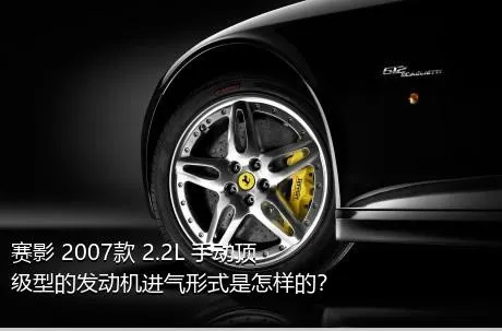 赛影 2007款 2.2L 手动顶级型的发动机进气形式是怎样的？