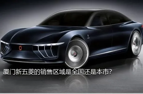 厦门新五菱的销售区域是全国还是本市？