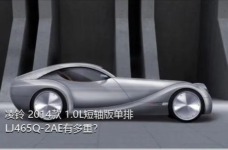 凌铃 2014款 1.0L短轴版单排LJ465Q-2AE有多重？