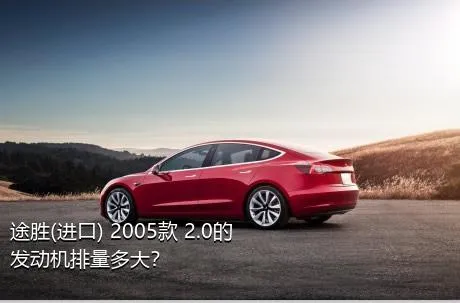 途胜(进口) 2005款 2.0的发动机排量多大？