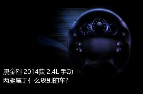 黑金刚 2014款 2.4L 手动两驱属于什么级别的车？