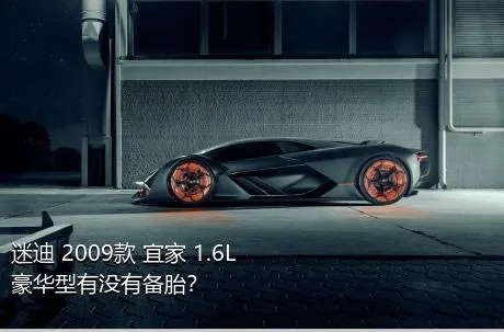 迷迪 2009款 宜家 1.6L 豪华型有没有备胎？