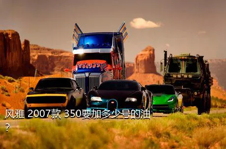 风雅 2007款 350要加多少号的油？