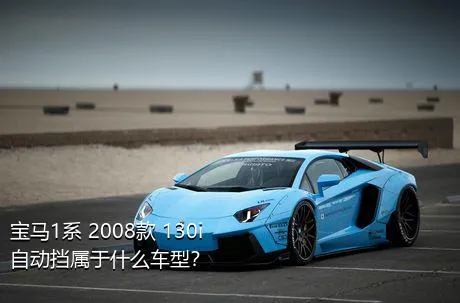 宝马1系 2008款 130i 自动挡属于什么车型？